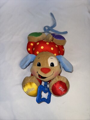 Fisher-Price Lil Laugh and Learn Sing and Play Puppy Baby Crib Toy Musical Works