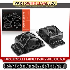 2x Front Engine Motor Mount for Chevrolet Express 1500 Tahoe C1500 C2500 C3500