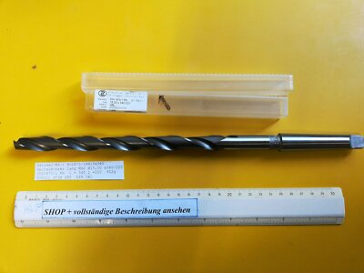 DIN 1870 / 1 RN Spiralbohrer, extra lang, mit Morsekegel 2 L 340 / 220