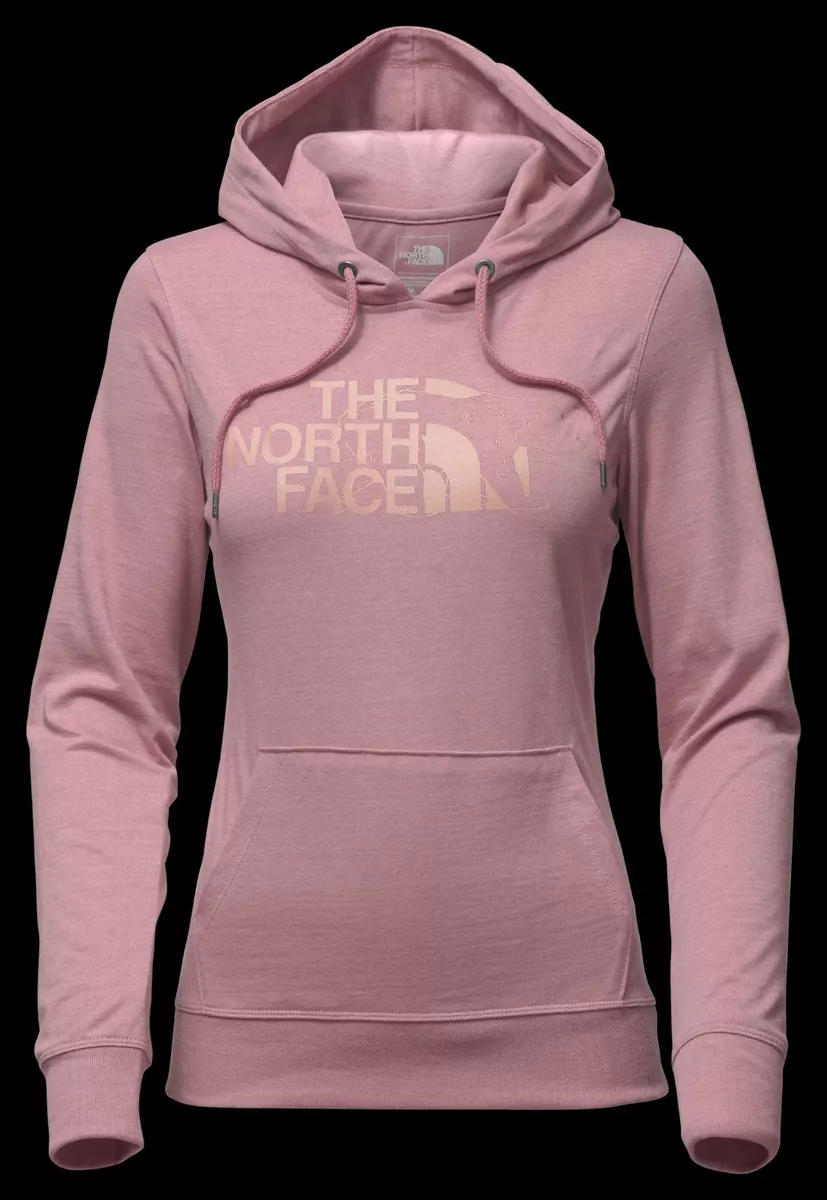 North face tri blend hoodie top