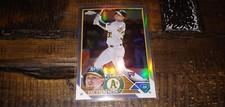 798: 2023 Topps Chrome Cal Stevenson Refractor #199 - Oakland Athletics