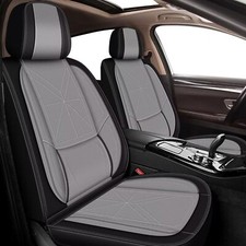 Car 5-seat Covers Set Faux Leather Protector For Jeep Grand Cherokee 2004-2024