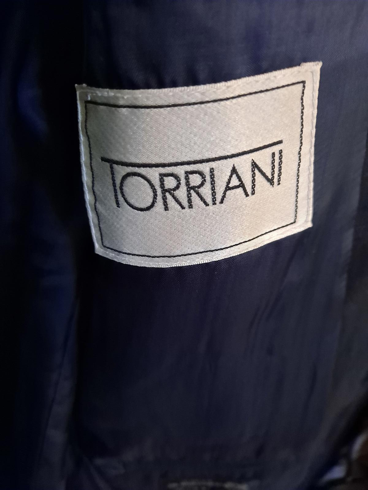 Torriani Blue 2 Button Blazer - image 6