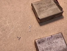 NOS Hamilton 14/0 Pallet Fork  & Setting Lever Spring