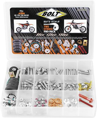 Bolt MC Hardware Pro Pack 2-Takt Hardware Kit KTM 85cc 125cc 150cc SX/XC