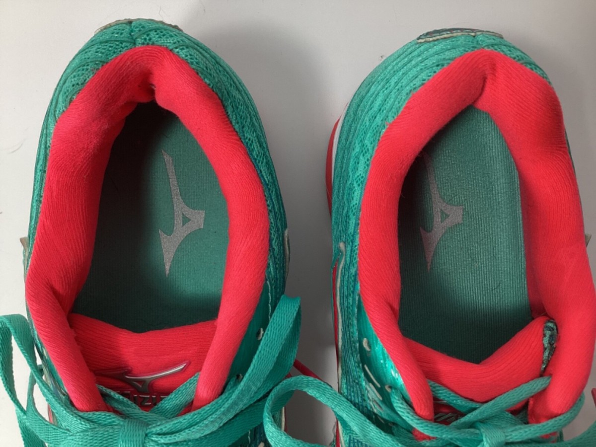 Mizuno Wave U4ic X10 Women's Running Shoe Sneaker Size W7 US Teal