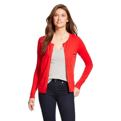 Favorite Cardigan Sweater Crew Neck 