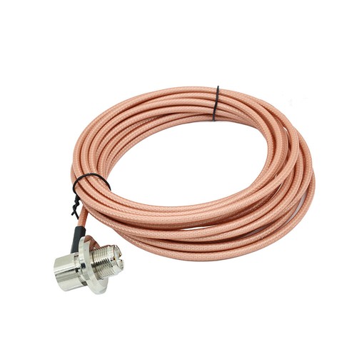 For Mobile Car Antenna RG142 M Male To UHF Female 5 Meters Cable Low Loss - Zdjęcie 8 z 12