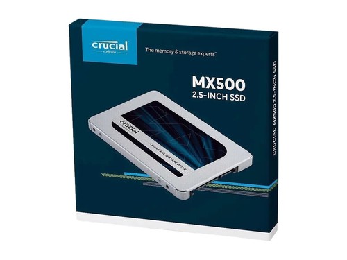 Crucial MX500 500 GB CT500MX500SSD1-Up to 560 MBs 3D NAND, SATA