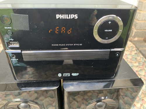 PHILIPS Micro Music System BTM2180 Black Bluetooth/ MP3/USB Direct/AM/FM WORKED - Picture 5 of 12