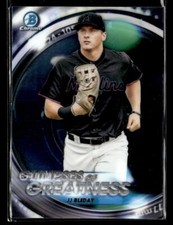 2020 Bowman Draft #GOG-JB JJ Bleday Glimpses of Greatness card