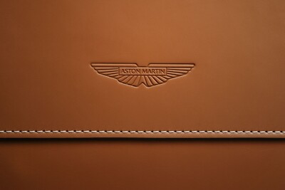 New Aston Martin DBX 6pc Luggage Set Kestrel Tan & Cream | eBay