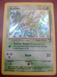 Scyther 17/130 Base Set 2 Holo Rare