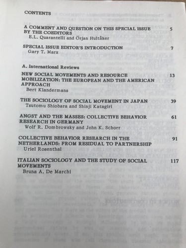 INTERNATIONAL JOURNAL OF MASS EMERGENCIES & DISASTERS - COLLECTIVE BEHAVIOR - Picture 2 of 3