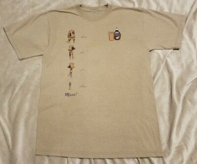 Vintage Hershey's Chocolate Syrup T Shirt 1997 Size Medium