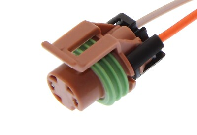 #ad 87 88 Camaro Firebird 2 Wire Oil Pressure Switch Connector Pigtail Wiring TPI GM $11.95