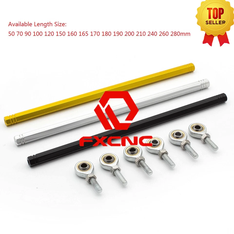 Juego trasero 210MM palanca de cambios acoplamiento de varilla para GSXR600 750 1000 1300 CBR CB Foto 3 de 4