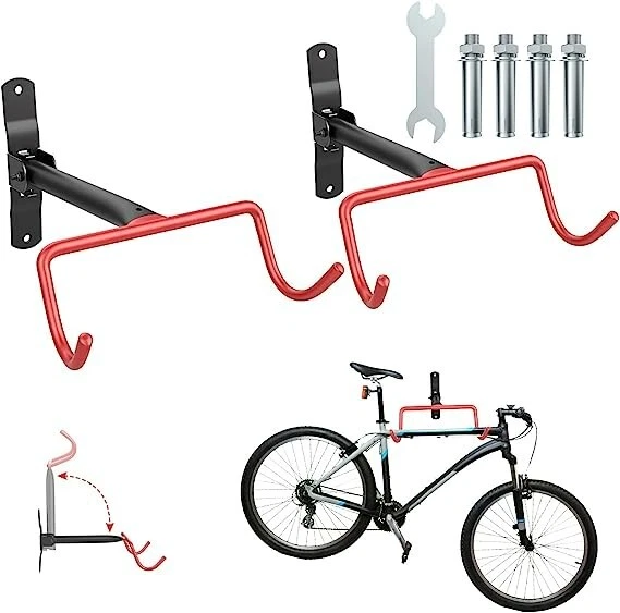 Horizontal bike best sale hanger