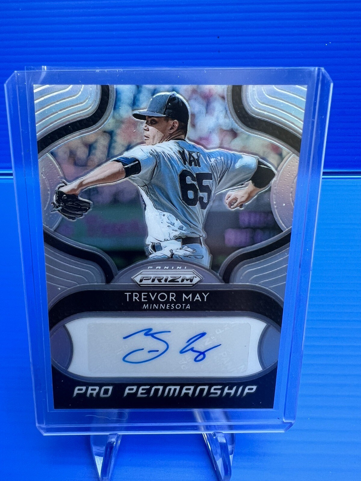 2019 Panini Prizm - Pro Penmanship #PP-TM Trevor May (AU)
