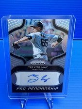 2019 Panini Prizm - Pro Penmanship #PP-TM Trevor May (AU)