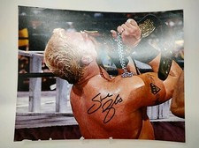 WWE ECW Shane Douglas The Franchise Signed 8x10 Photo COA BUF