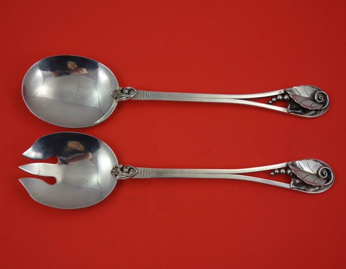 GEORG JENSEN ジョージジェンセン 113 フラワーモチーフ ブローチ