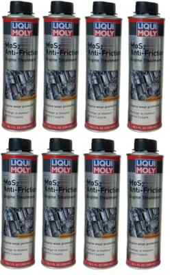 8 Pack 300 ml Liqui Lubro Moly Oil Additive MoS2 Anti-Friction Engine Treatment