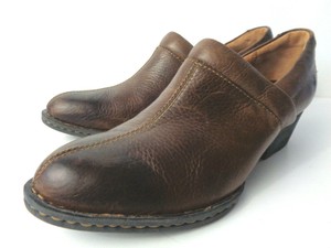born leather slip on shoes