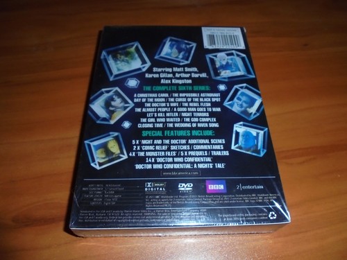 Doctor Who: The Complete Sixth Series (DVD, 2011, 6-Disc, Widescreen) NEW 6th 6 - Picture 2 of 2