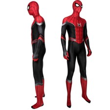 Spiderman Far From Home Jumpsuit Cosplay Costume 3D Zentai Suit Halloween Adult