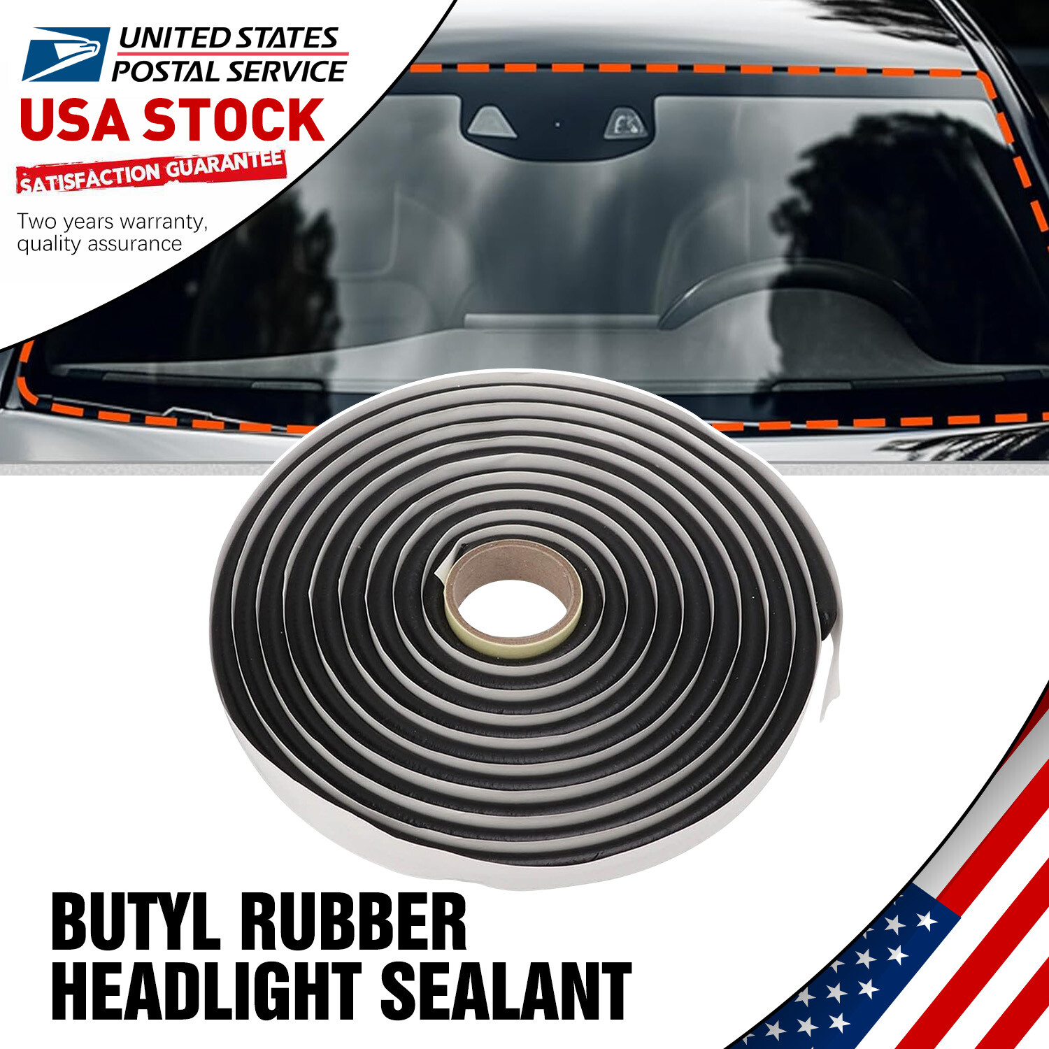 Wateright seal 13Ft Butyl Seal Tape Rubber Sealant Glue for Chrysler 300 series
