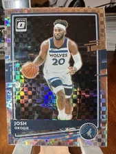 2020-21 Donruss Optic Josh Okogie Checkerboard Ultra Rare SSP Prizm #110 SSP HOT