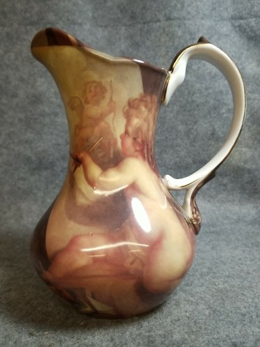 Formalities by Baum Bros. Cherub Collection Pitcher, 10" - Picture 3 of 8