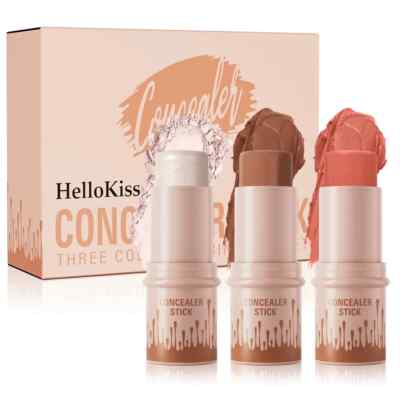 Hellokiss Concealer Stick,  three color combination set