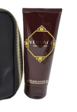 Versace Crystal Noir  3.4/3.3 oz Shower Gel Women New No Box