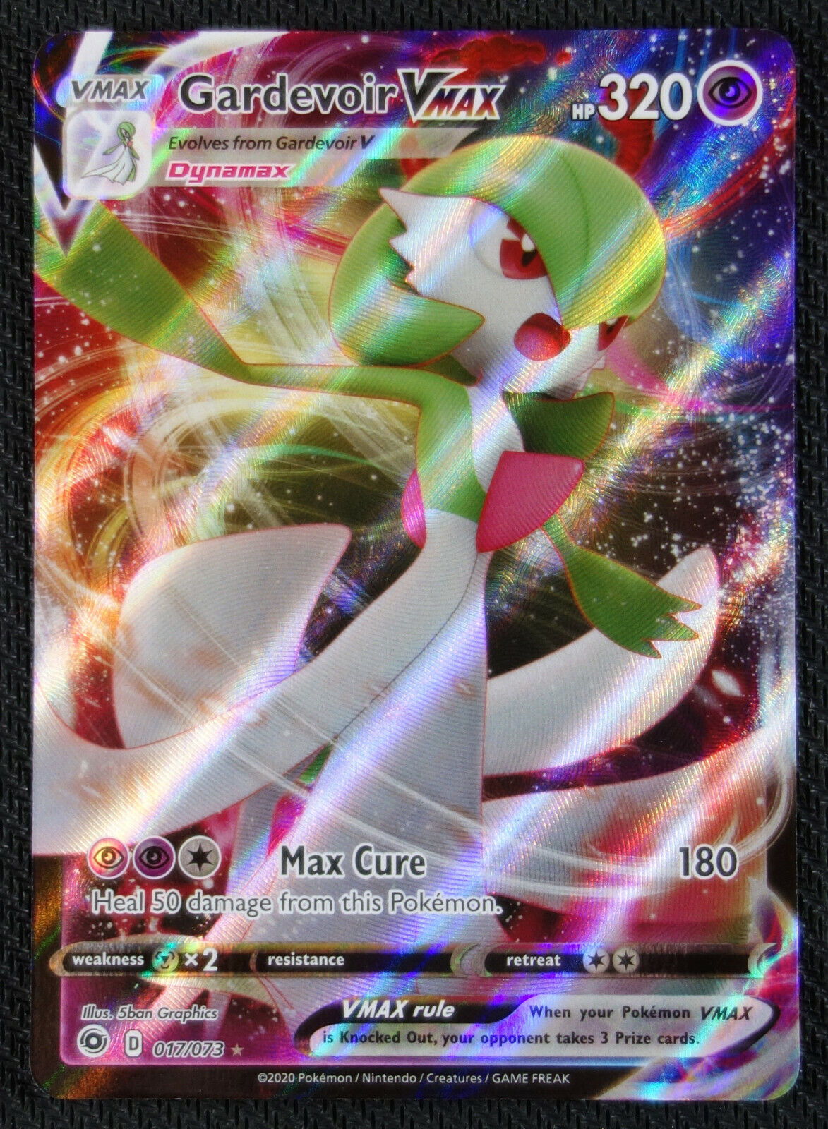 Carta Pokemon Gardevoir VMax 017/073 Caminho do Campeão