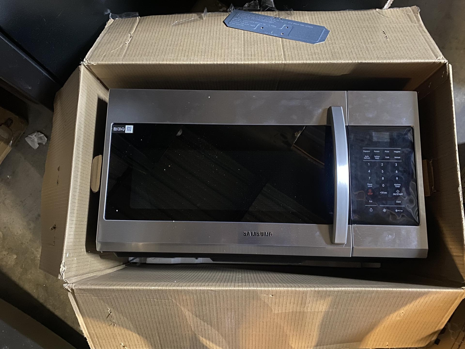 Samsung 1.7 Cu. Ft. ME17R7021ES Fingerprint Resistant Stainless Steel