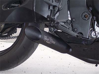 Voodoo Industries Shorty Stainless Slip-On Exhaust Mandrel Bent VEGSXR1K1P