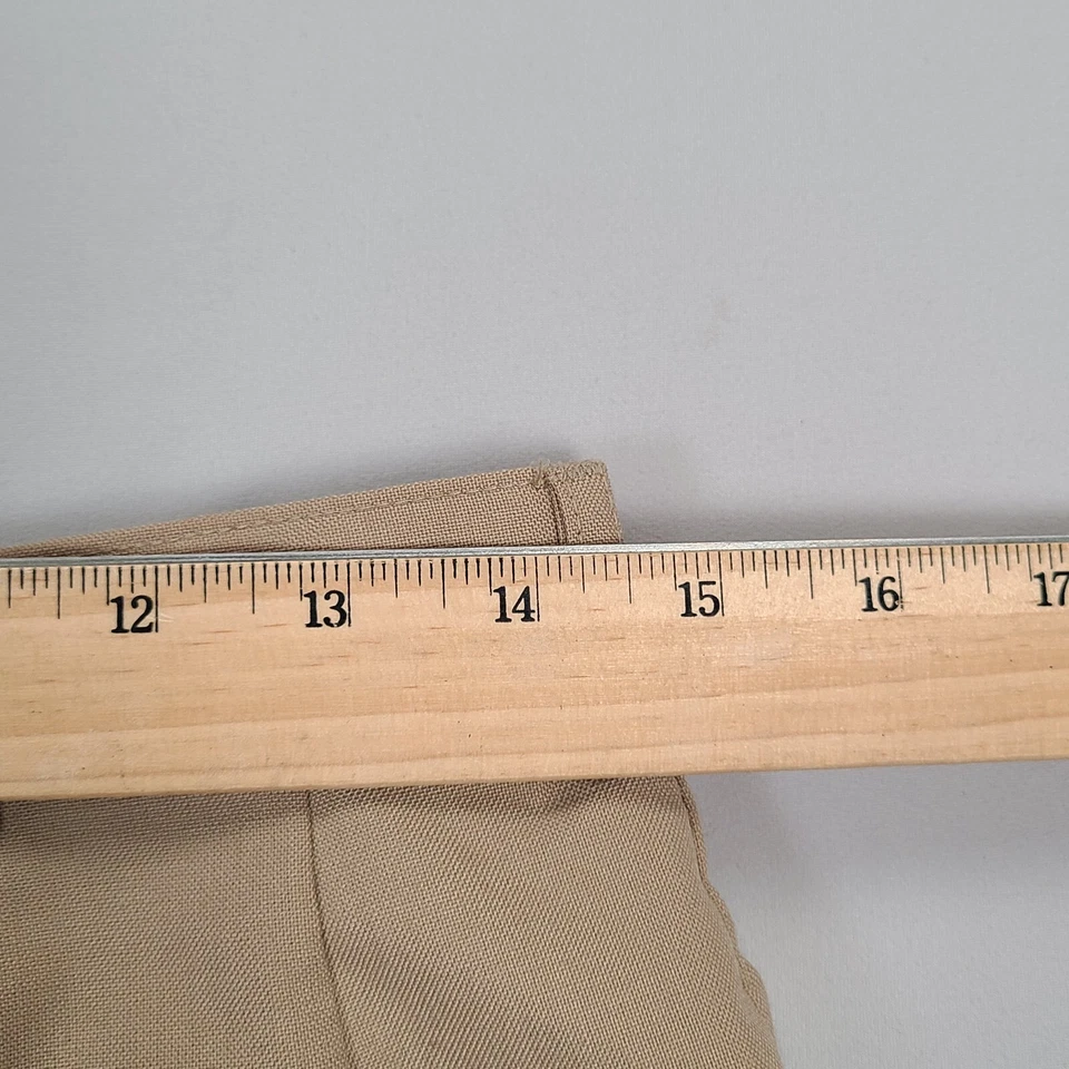 Flying Cross Pants Mens 29 Brown Khaki Military Uniform Pants 29X31.5 - Image 4 of 4