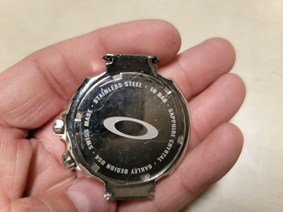 Oakley Judge Watch Face Polished Copper Dual Date NO BAND Oakley Judge Watch Face Polished Copper Dual Date NO BAND