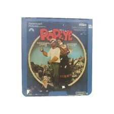 VideoDisc CED Disc- Popeye 1982 Robin Williams S Duvall Comedy Paramount RCA