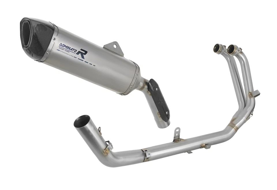 Tuareg 660 2021 - 2023 Sistema de escape Silenciador Titanio HP6 DOMINATOR - Imagen 2 de 4