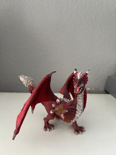SCHLEICH Dos Dragones Eldrador rojo 70512 y verde 70033 - Imagen 4 de 5