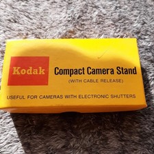 Vintage Kodak C225 Compact Camera Stand With Cable Release Box  Instructions
