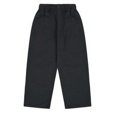 Kappy Pintuck Wide Chino Pants Navy