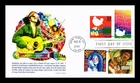 US COVER WOODSTOCK MUSIC FESTIVAL FIRST DAY ISSUE COMBO PANDA CACHET