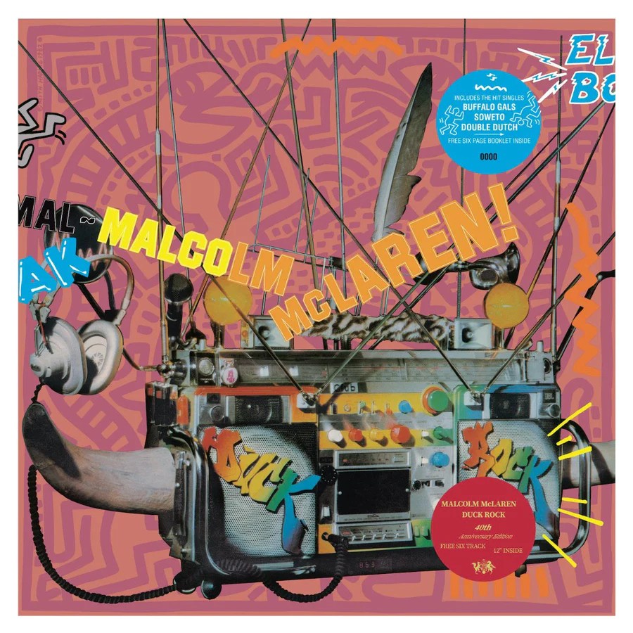 Альбом Malcolm McLaren Duck Rock (винил), посвященный 40-летию 12-го альбома (ИМПОРТИРОВАН из Великобритании)