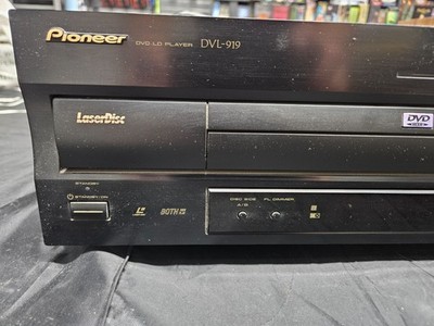 Pioneer DVL-919 LaserDisc DVD Combo Player Fully Working LD/CD/DVD