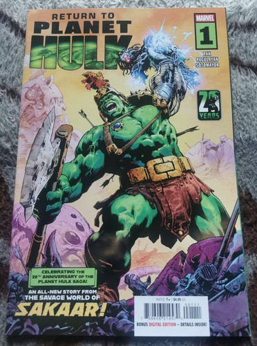 RETURN TO PLANET HULK # 1 NM 2025 CARLO PAGULAYAN VARIANT ! SILVER SURFER !