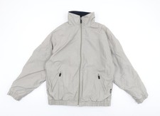 Mens UK Size M Rucanor Beige Bomber Jacket